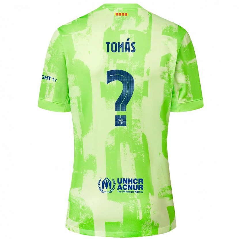 Danxen Herren Roberto Tomás #0 Limettengrün Ausweichtrikot Trikot 2024/25 T-Shirt Schweiz
