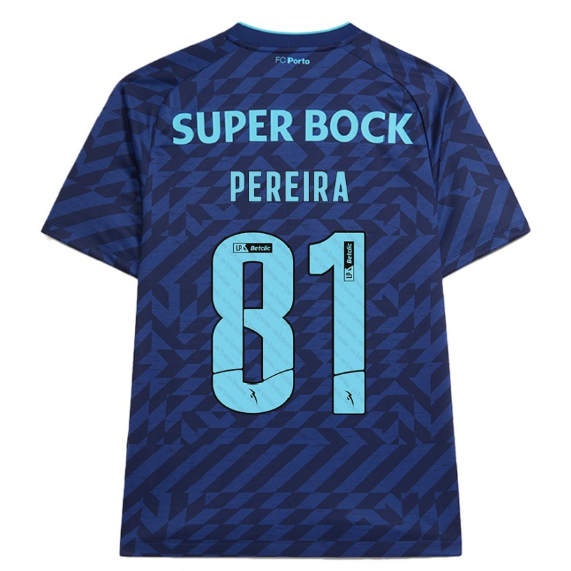 Danxen Herren Martim Pereira #81 Marineblau Ausweichtrikot Trikot 2024/25 T-Shirt Schweiz