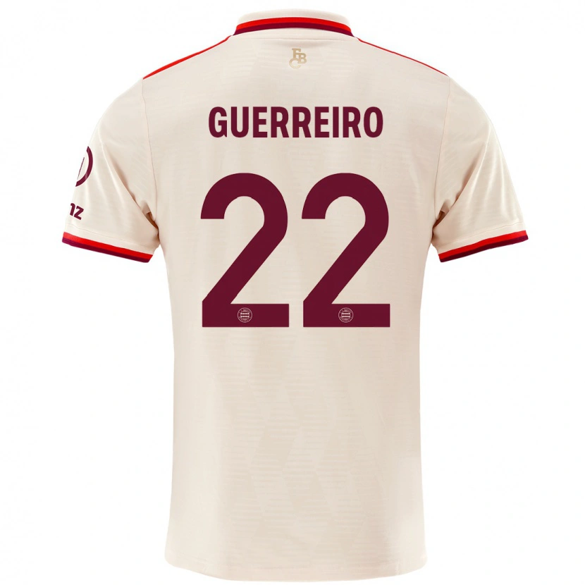 Danxen Herren Raphaël Guerreiro #22 Leinen Ausweichtrikot Trikot 2024/25 T-Shirt Schweiz