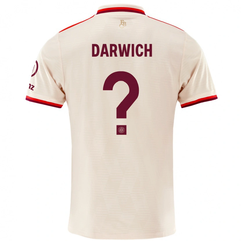 Danxen Herren Maher Darwich #0 Leinen Ausweichtrikot Trikot 2024/25 T-Shirt Schweiz