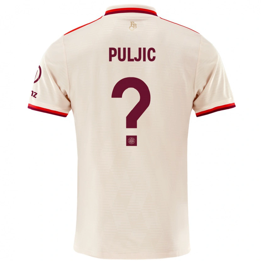 Danxen Herren Ljubo Puljic #0 Leinen Ausweichtrikot Trikot 2024/25 T-Shirt Schweiz