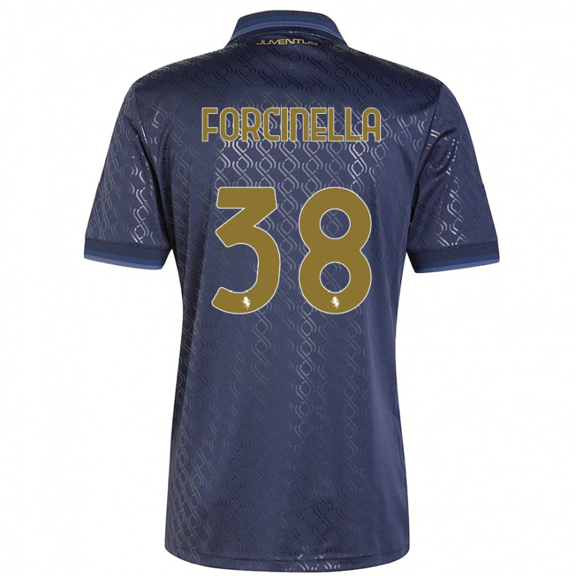 Danxen Herren Camilla Forcinella #38 Marineblau Ausweichtrikot Trikot 2024/25 T-Shirt Schweiz