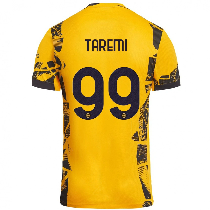 Danxen Herren Mehdi Taremi #99 Gold Schwarz Ausweichtrikot Trikot 2024/25 T-Shirt Schweiz