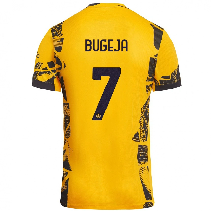 Danxen Herren Haley Bugeja #7 Gold Schwarz Ausweichtrikot Trikot 2024/25 T-Shirt Schweiz