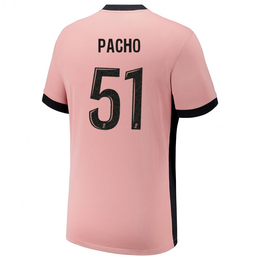 Danxen Herren Willian Pacho #51 Rostros Ausweichtrikot Trikot 2024/25 T-Shirt Schweiz