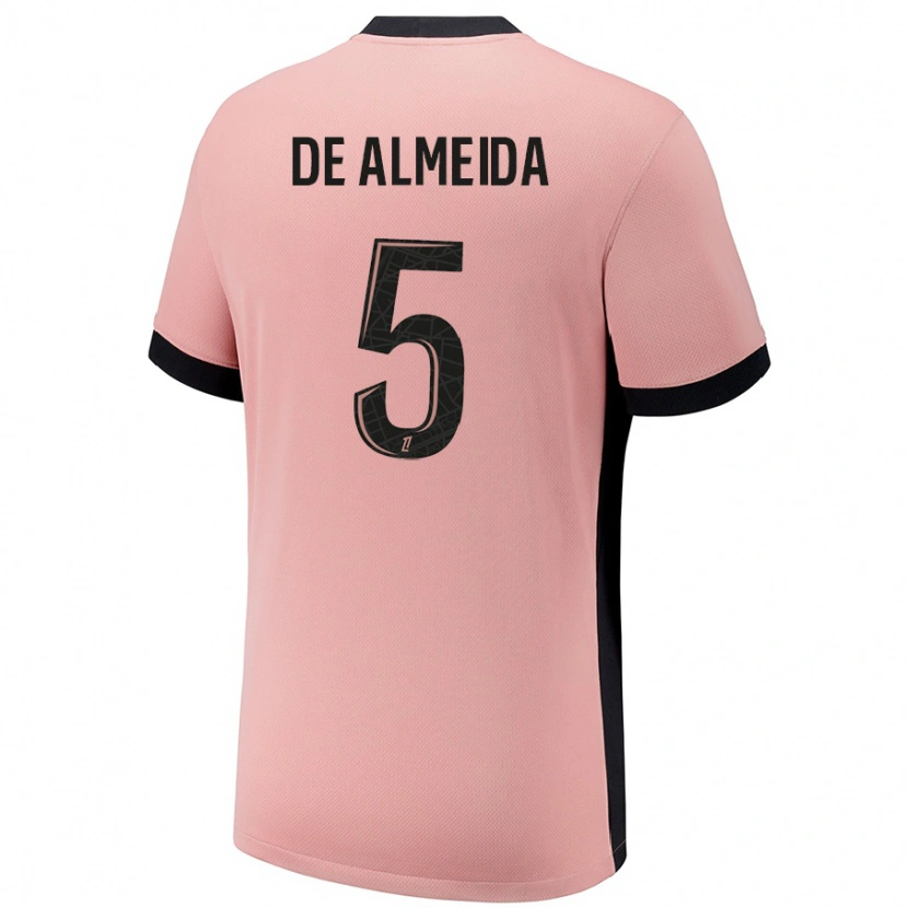 Danxen Herren Élisa De Almeida #5 Rostros Ausweichtrikot Trikot 2024/25 T-Shirt Schweiz
