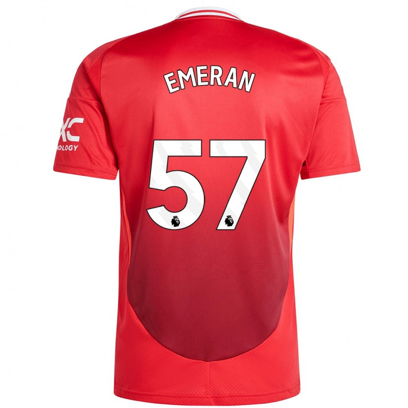 Danxen Damen Noam Emeran #57 Hellrot Heimtrikot Trikot 2024/25 T-Shirt Schweiz