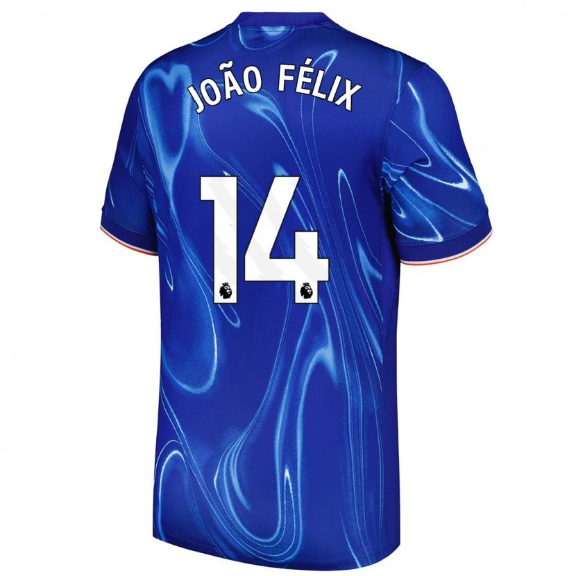 Danxen Damen João Félix #14 Blau Weiß Heimtrikot Trikot 2024/25 T-Shirt Schweiz