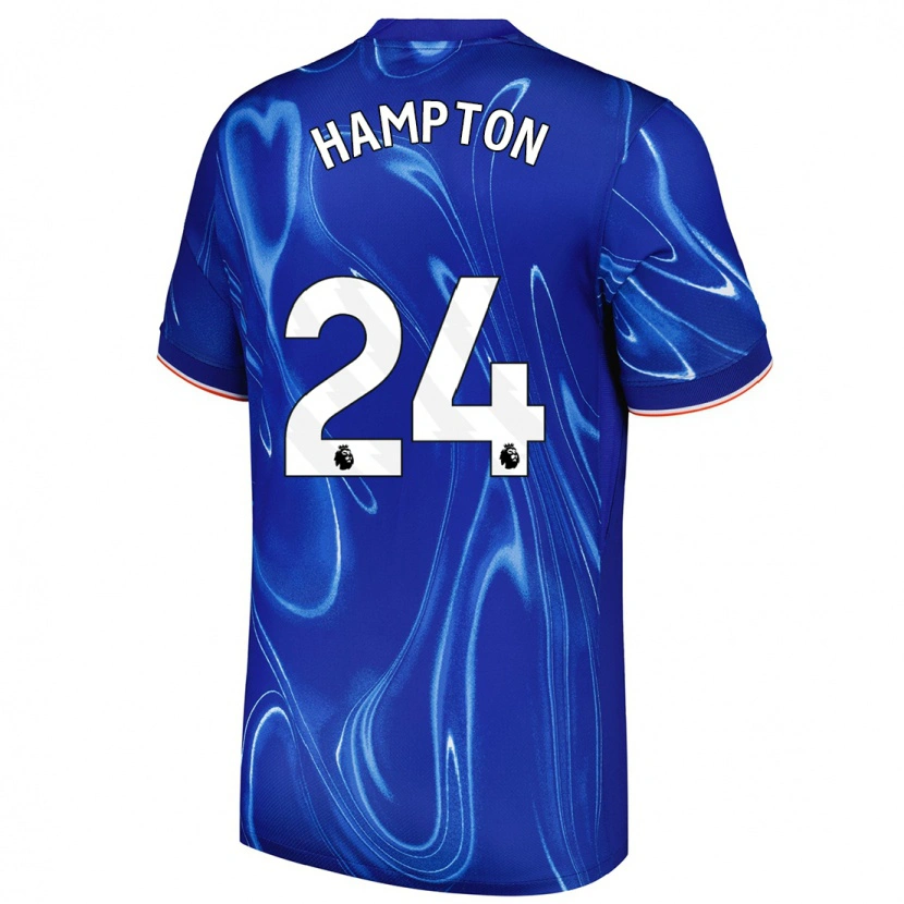 Danxen Damen Hannah Hampton #24 Blau Weiß Heimtrikot Trikot 2024/25 T-Shirt Schweiz