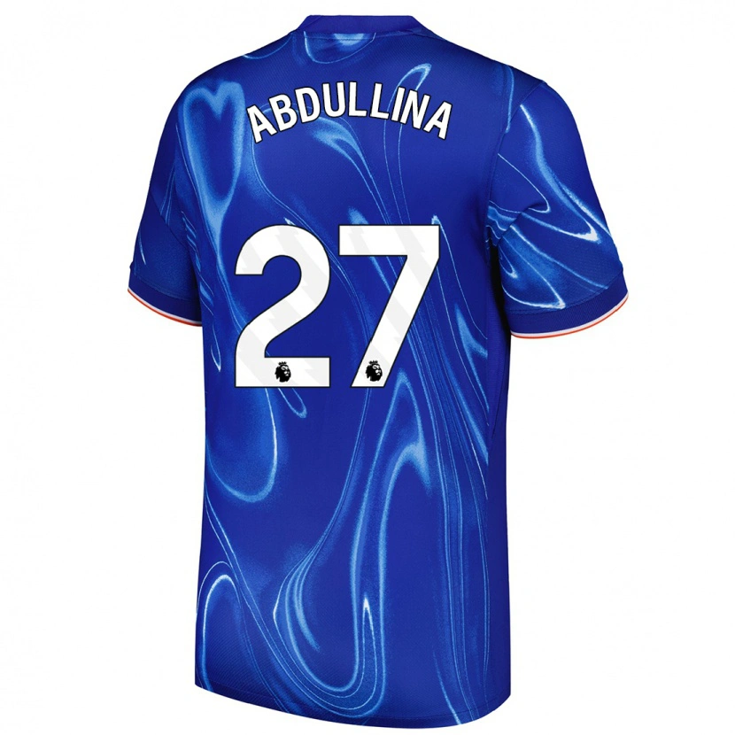 Danxen Damen Alsu Abdullina #27 Blau Weiß Heimtrikot Trikot 2024/25 T-Shirt Schweiz