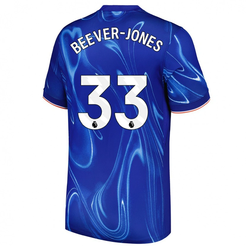 Danxen Damen Aggie Beever-Jones #33 Blau Weiß Heimtrikot Trikot 2024/25 T-Shirt Schweiz