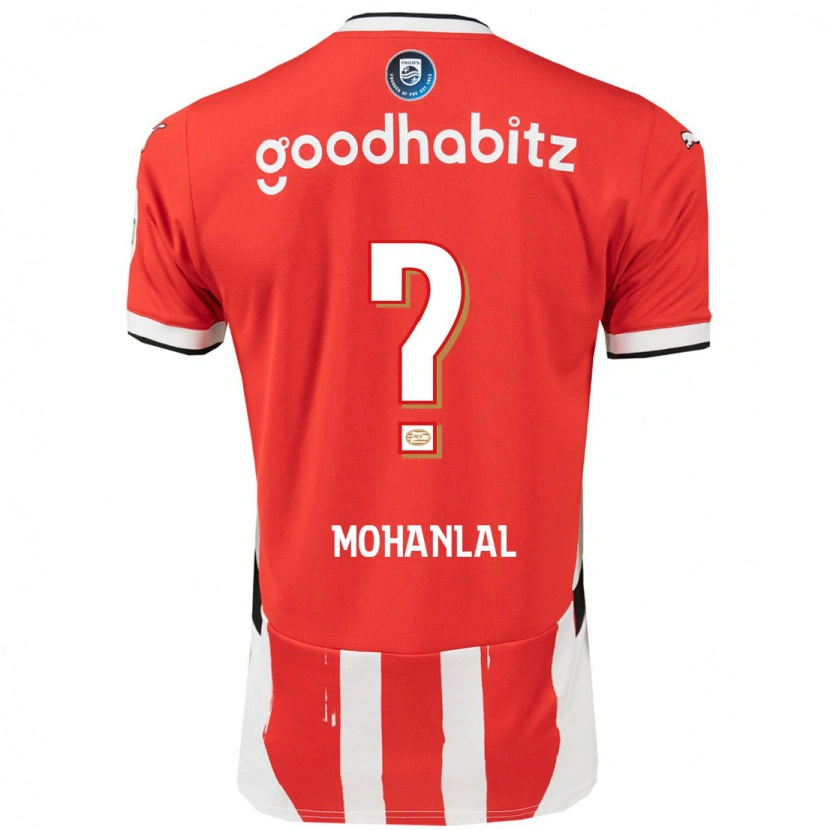 Danxen Damen Pawan Mohanlal #0 Rot Weiß Heimtrikot Trikot 2024/25 T-Shirt Schweiz