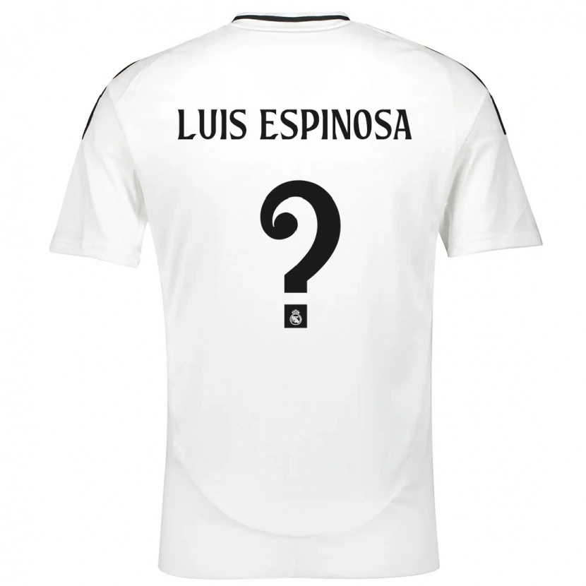 Danxen Damen José Luis Espinosa #0 Weiß Heimtrikot Trikot 2024/25 T-Shirt Schweiz