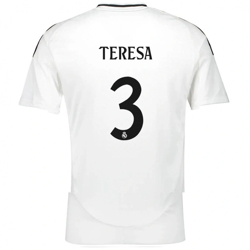 Danxen Damen Teresa Abelleira #3 Weiß Heimtrikot Trikot 2024/25 T-Shirt Schweiz