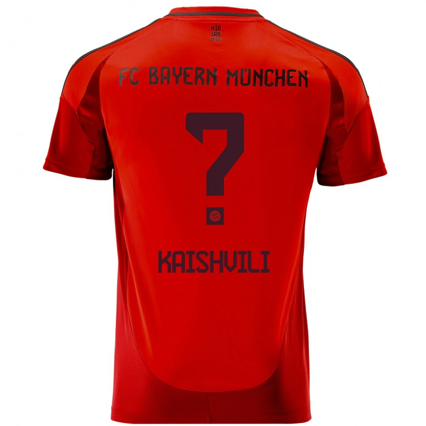 Danxen Damen Jamal Kaishvili #0 Rot Heimtrikot Trikot 2024/25 T-Shirt Schweiz