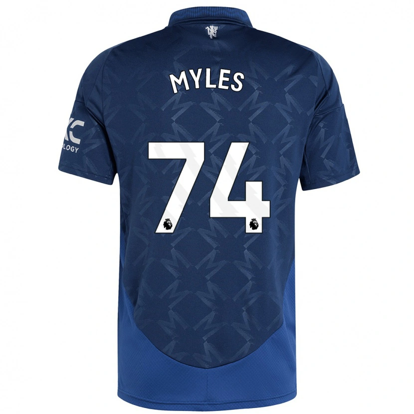 Danxen Damen Tom Myles #74 Indigo Auswärtstrikot Trikot 2024/25 T-Shirt Schweiz