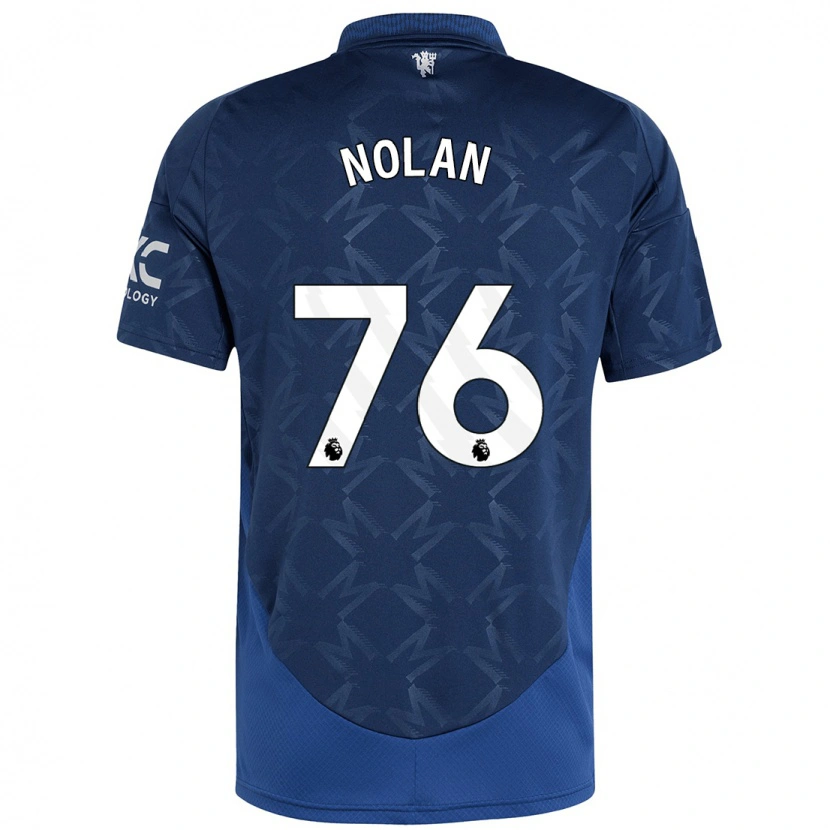 Danxen Damen James Nolan #76 Indigo Auswärtstrikot Trikot 2024/25 T-Shirt Schweiz