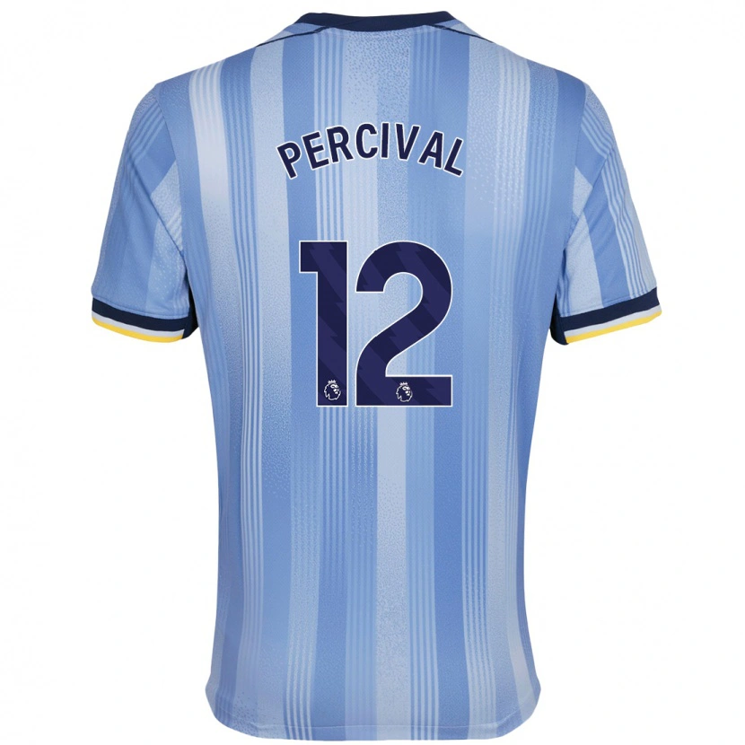 Danxen Damen Ria Percival #12 Hellblau Auswärtstrikot Trikot 2024/25 T-Shirt Schweiz