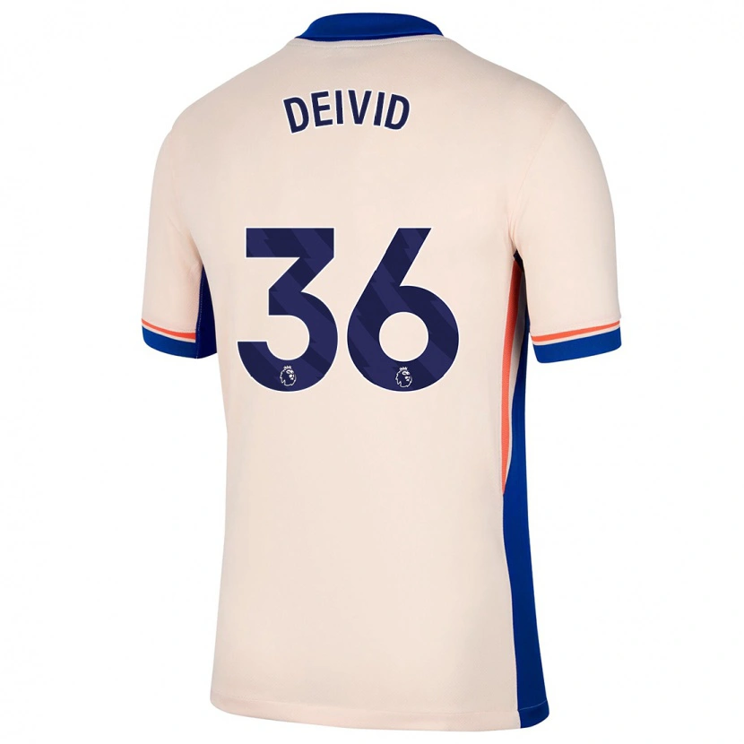 Danxen Damen Deivid Washington #36 Hellbeige Auswärtstrikot Trikot 2024/25 T-Shirt Schweiz