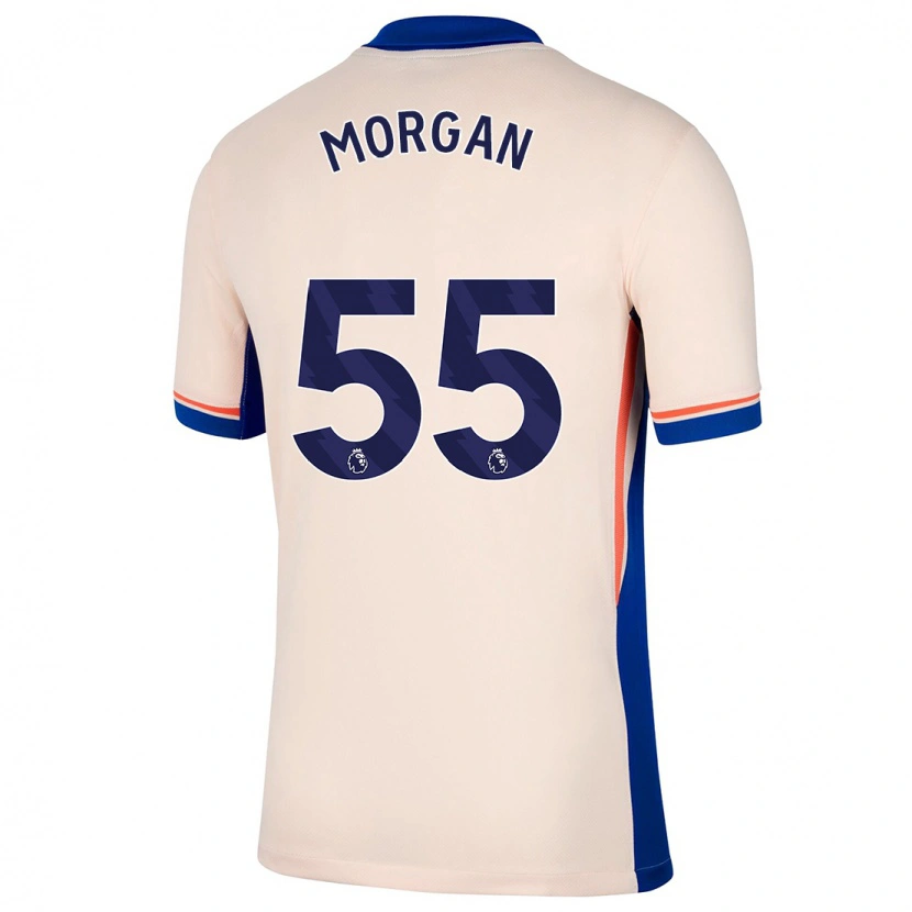 Danxen Damen Jimmy-Jay Morgan #55 Hellbeige Auswärtstrikot Trikot 2024/25 T-Shirt Schweiz
