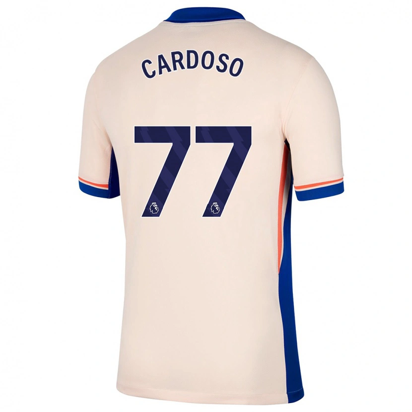Danxen Damen Leo Cardoso #77 Hellbeige Auswärtstrikot Trikot 2024/25 T-Shirt Schweiz