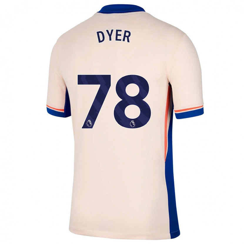 Danxen Damen Kiano Dyer #78 Hellbeige Auswärtstrikot Trikot 2024/25 T-Shirt Schweiz