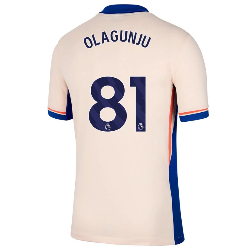 Danxen Damen Saheed Olagunju #81 Hellbeige Auswärtstrikot Trikot 2024/25 T-Shirt Schweiz