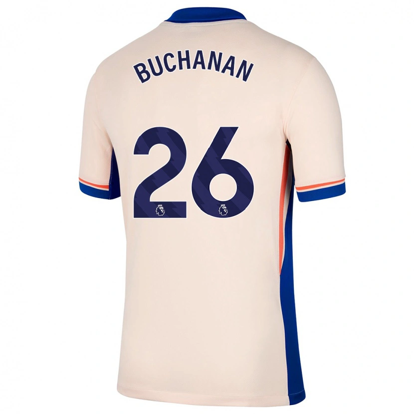 Danxen Damen Kadeisha Buchanan #26 Hellbeige Auswärtstrikot Trikot 2024/25 T-Shirt Schweiz