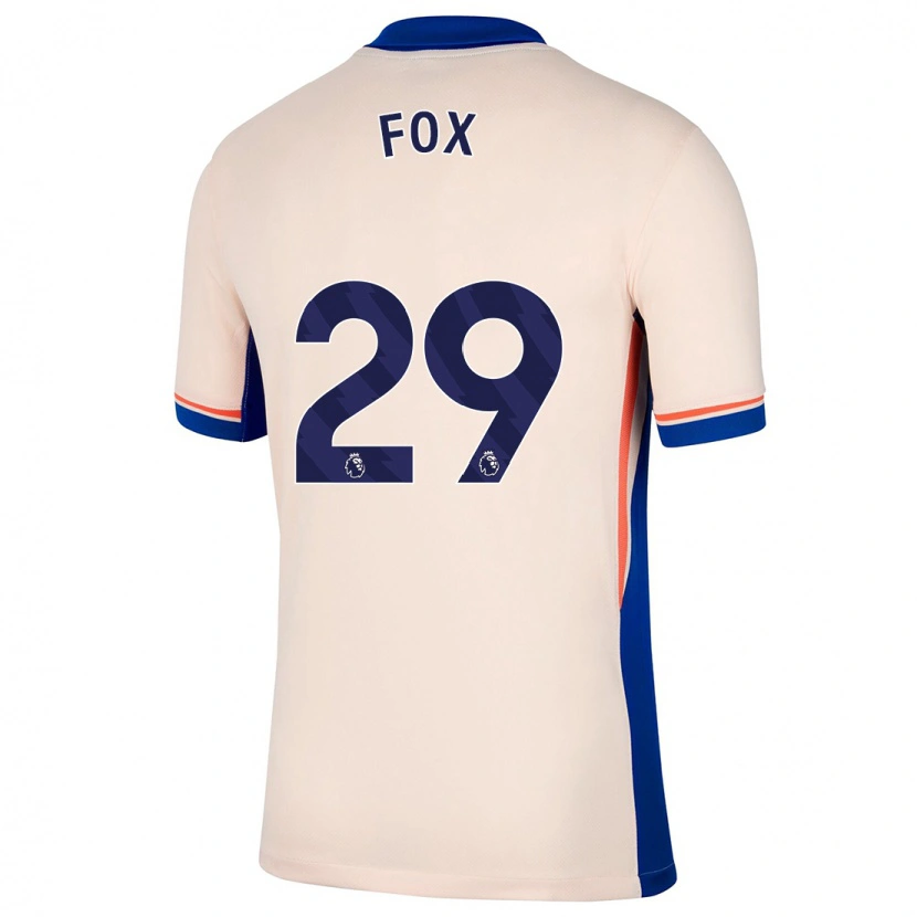 Danxen Damen Jorja Fox #29 Hellbeige Auswärtstrikot Trikot 2024/25 T-Shirt Schweiz