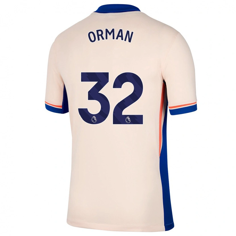 Danxen Damen Emily Orman #32 Hellbeige Auswärtstrikot Trikot 2024/25 T-Shirt Schweiz