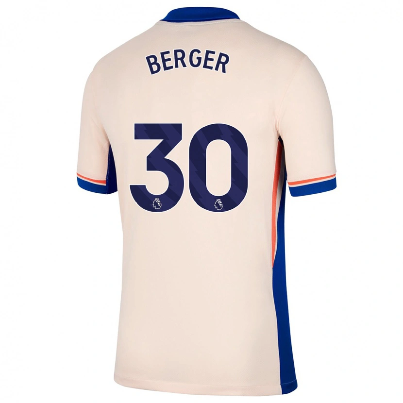 Danxen Damen Ann-Katrin Berger #30 Hellbeige Auswärtstrikot Trikot 2024/25 T-Shirt Schweiz