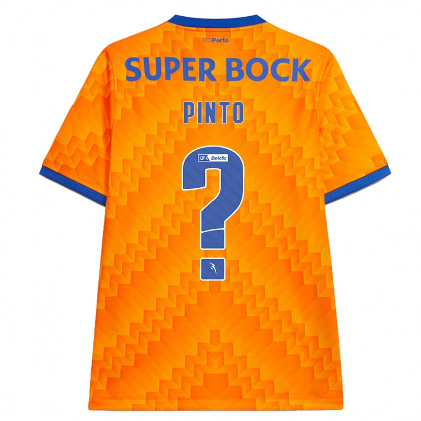 Danxen Damen Gonçalo Pinto #0 Orange Auswärtstrikot Trikot 2024/25 T-Shirt Schweiz