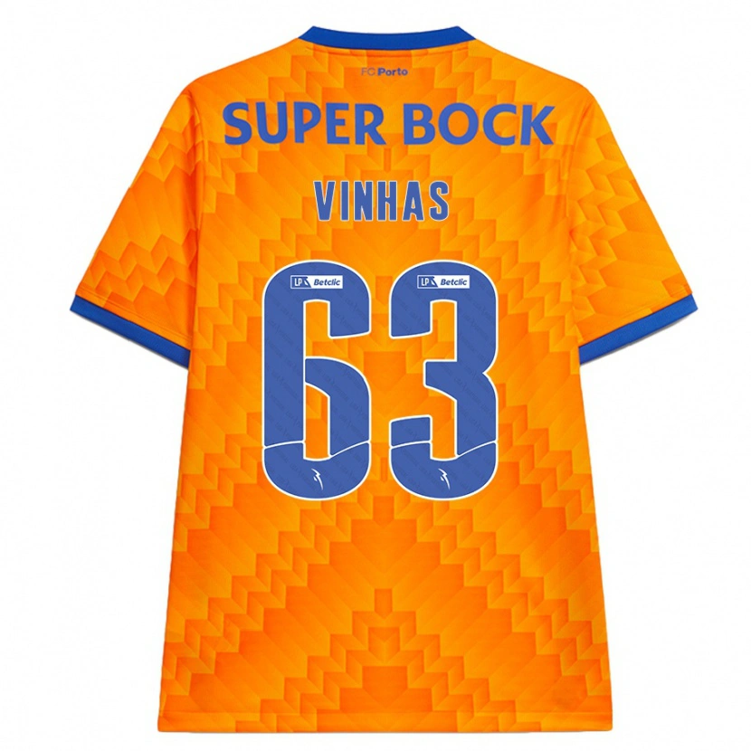 Danxen Damen David Vinhas #63 Orange Auswärtstrikot Trikot 2024/25 T-Shirt Schweiz