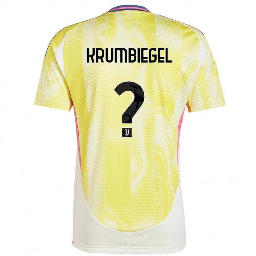 Danxen Damen Paulina Krumbiegel #0 Solargelb Auswärtstrikot Trikot 2024/25 T-Shirt Schweiz