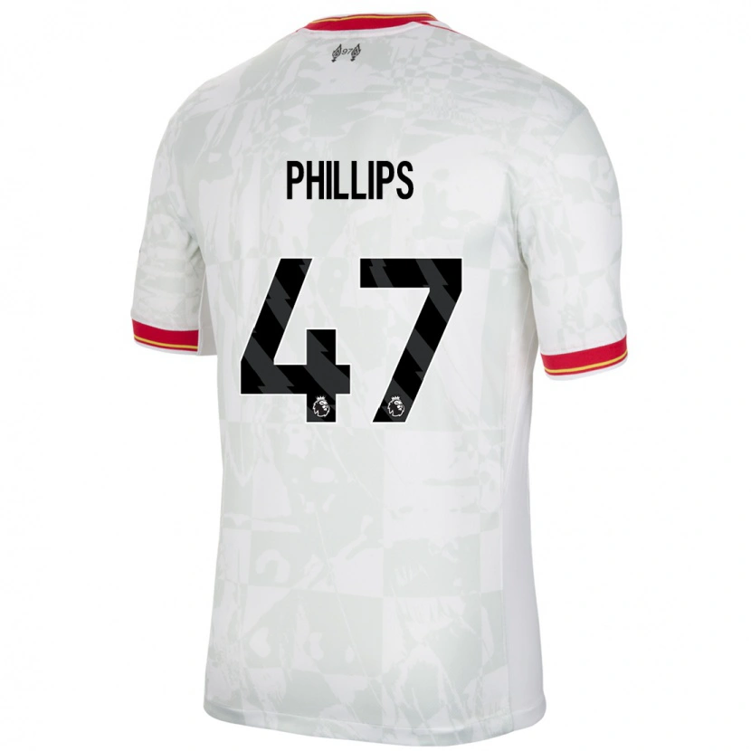 Danxen Damen Nathaniel Phillips #47 Weiß Rot Schwarz Ausweichtrikot Trikot 2024/25 T-Shirt Schweiz