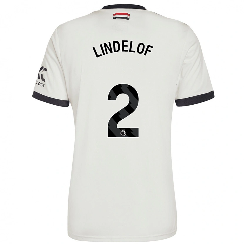 Danxen Damen Victor Lindelöf #2 Cremeweiß Ausweichtrikot Trikot 2024/25 T-Shirt Schweiz