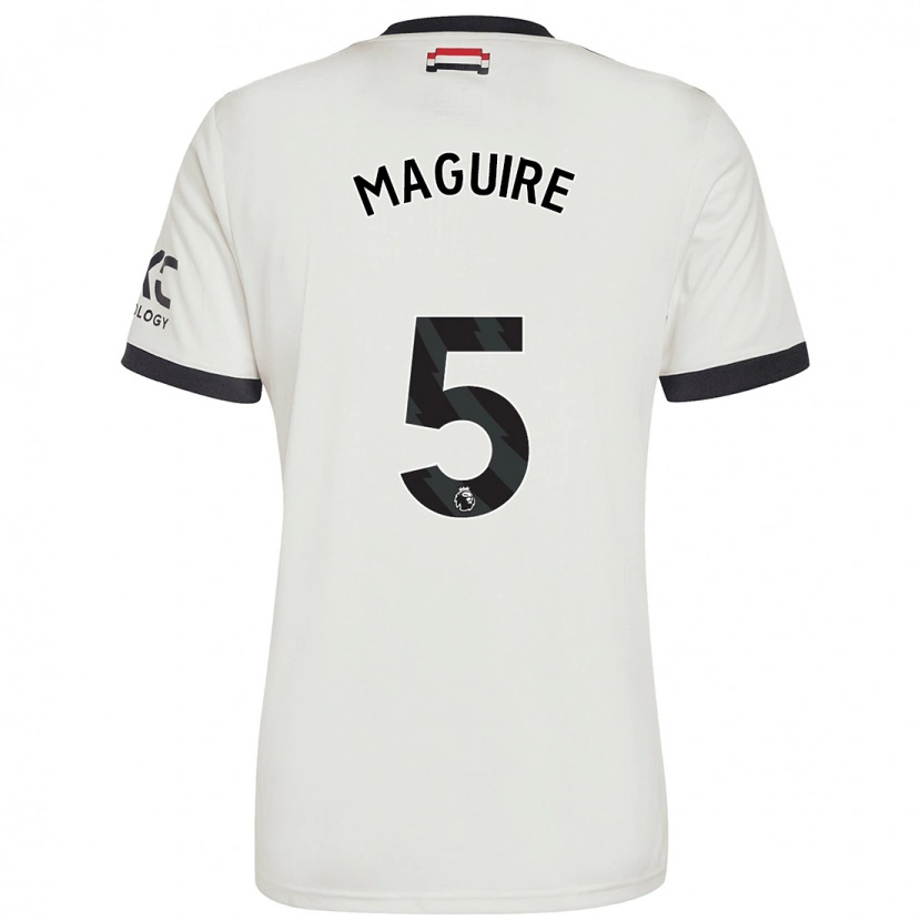 Danxen Damen Harry Maguire #5 Cremeweiß Ausweichtrikot Trikot 2024/25 T-Shirt Schweiz
