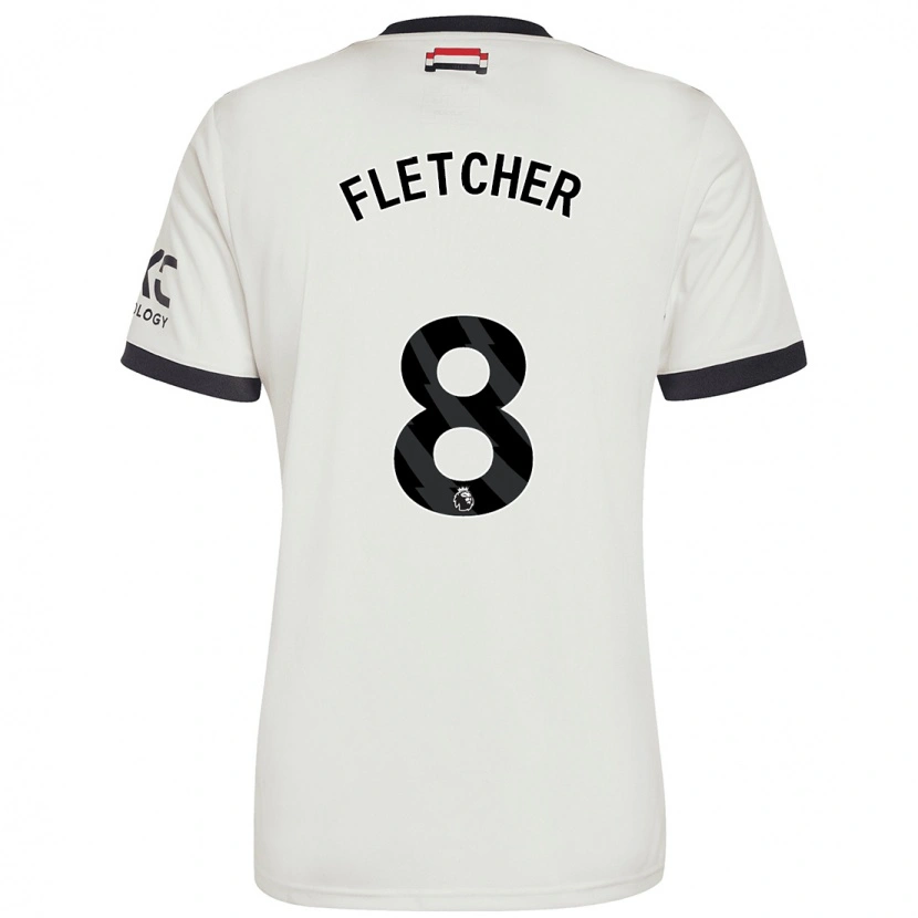 Danxen Damen Tyler Fletcher #8 Cremeweiß Ausweichtrikot Trikot 2024/25 T-Shirt Schweiz
