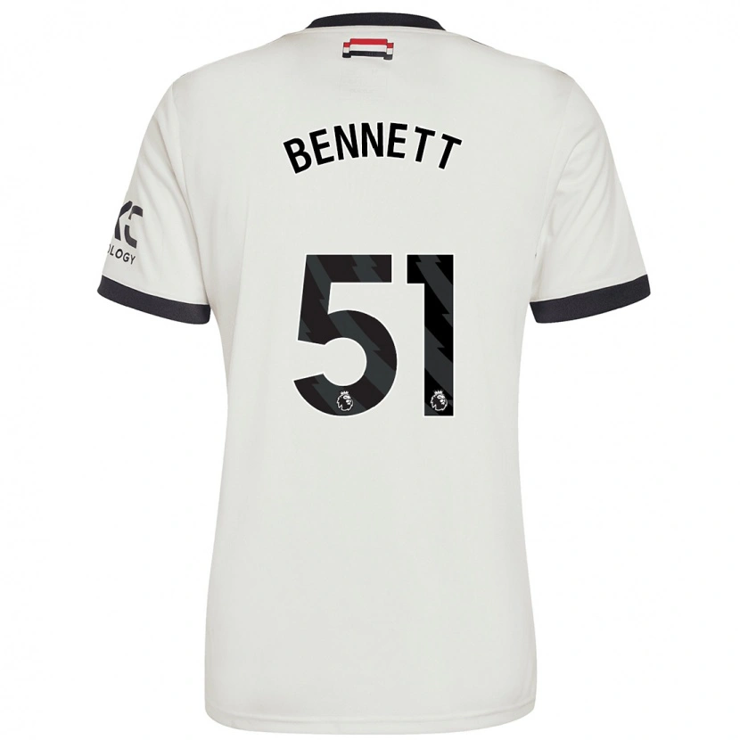Danxen Damen Rhys Bennett #51 Cremeweiß Ausweichtrikot Trikot 2024/25 T-Shirt Schweiz
