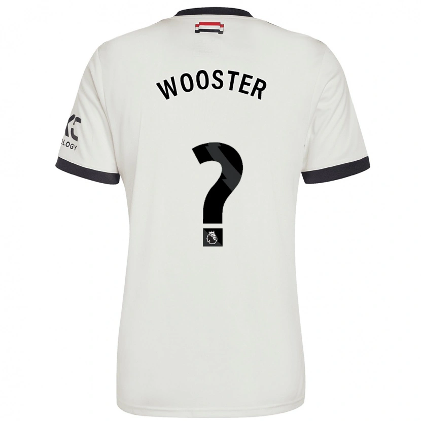 Danxen Damen Tom Wooster #0 Cremeweiß Ausweichtrikot Trikot 2024/25 T-Shirt Schweiz