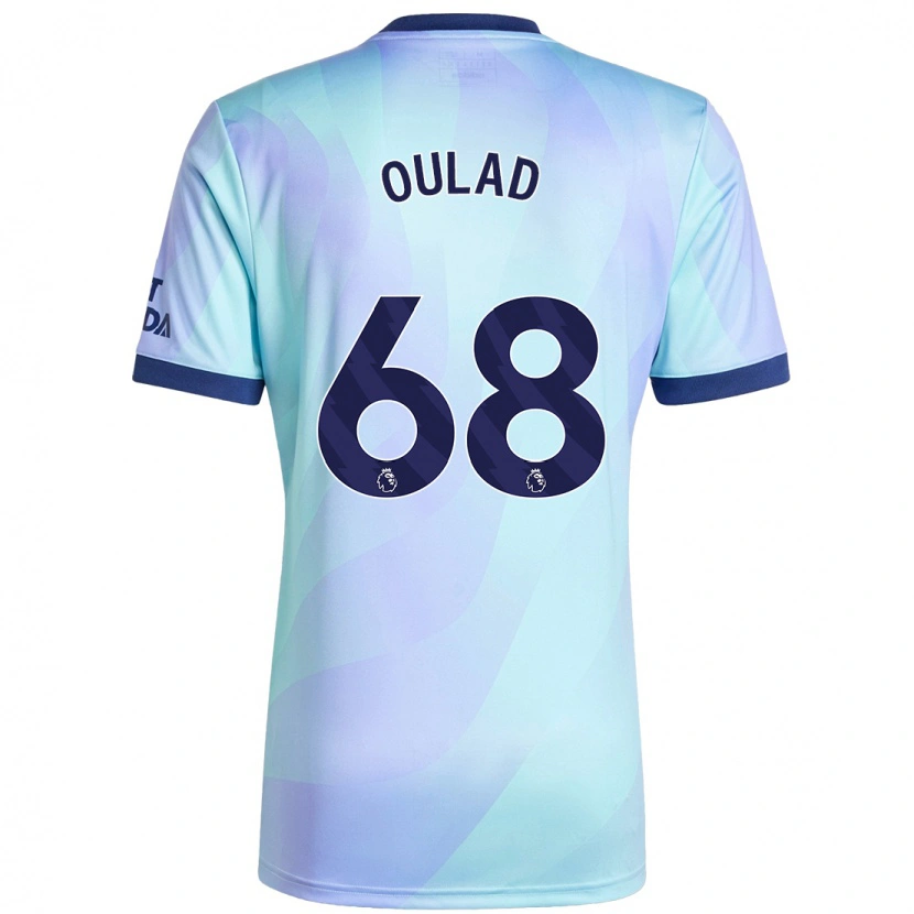 Danxen Damen Salah-Eddine Oulad M'hand #68 Aquamarin Ausweichtrikot Trikot 2024/25 T-Shirt Schweiz
