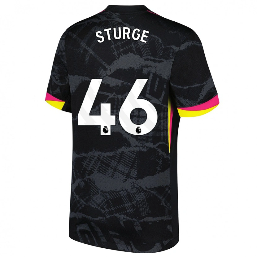 Danxen Damen Zak Sturge #46 Schwarz Rosa Ausweichtrikot Trikot 2024/25 T-Shirt Schweiz