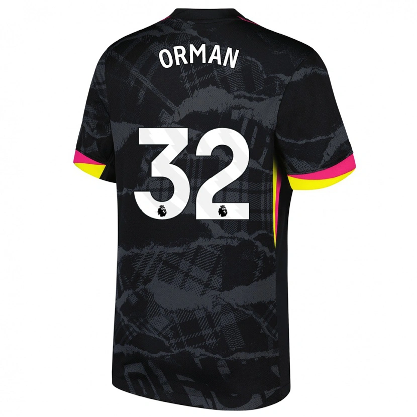 Danxen Damen Emily Orman #32 Schwarz Rosa Ausweichtrikot Trikot 2024/25 T-Shirt Schweiz