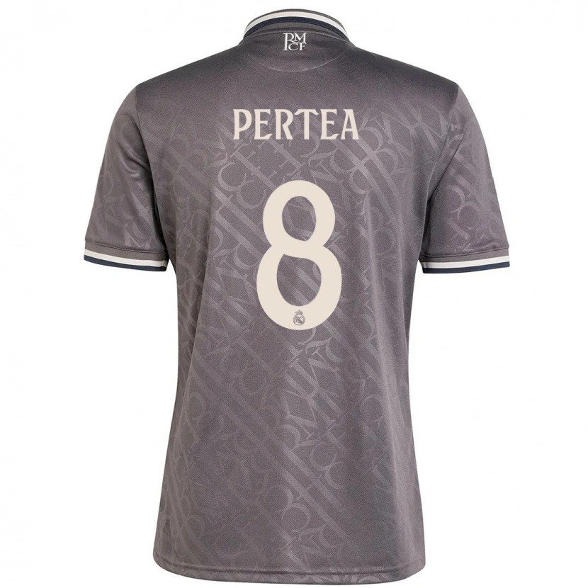 Danxen Damen Raul Pertea #8 Anthrazit Ausweichtrikot Trikot 2024/25 T-Shirt Schweiz