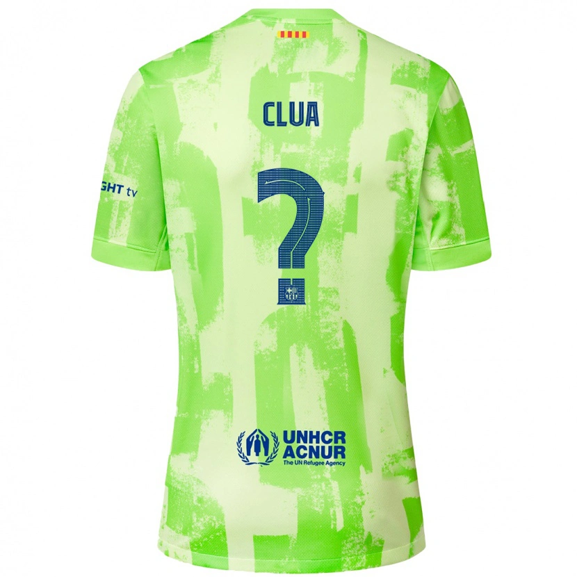Danxen Damen Genís Clua #0 Limettengrün Ausweichtrikot Trikot 2024/25 T-Shirt Schweiz