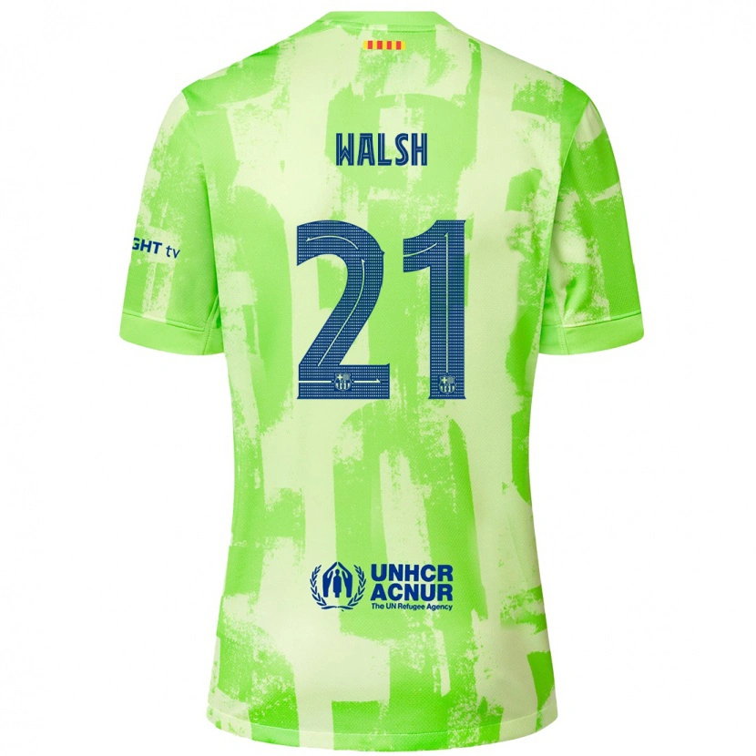 Danxen Damen Keira Walsh #21 Limettengrün Ausweichtrikot Trikot 2024/25 T-Shirt Schweiz