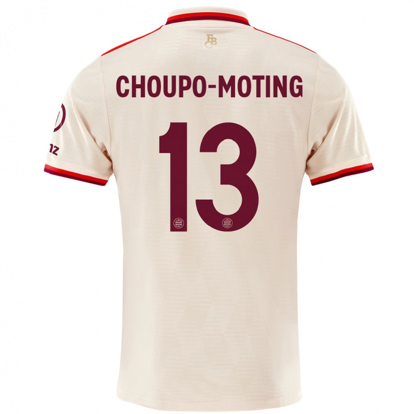 Danxen Damen Eric Maxim Choupo-Moting #13 Leinen Ausweichtrikot Trikot 2024/25 T-Shirt Schweiz