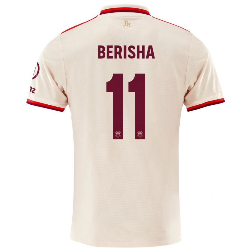 Danxen Damen Dion Berisha #11 Leinen Ausweichtrikot Trikot 2024/25 T-Shirt Schweiz
