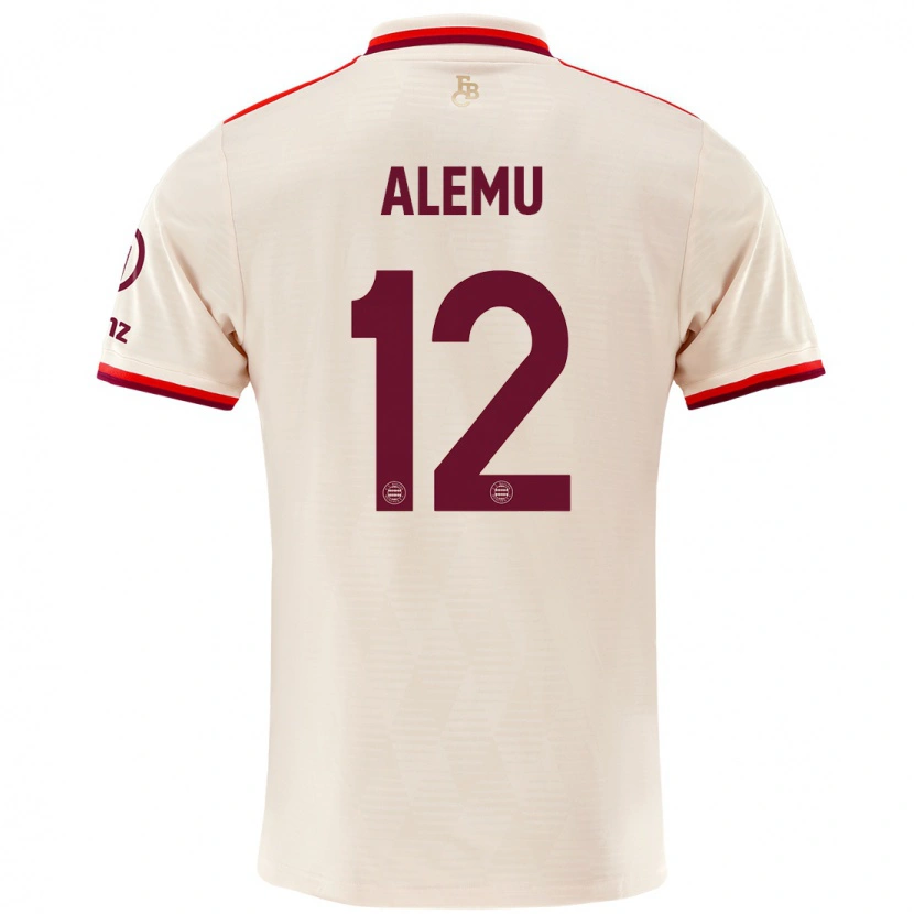 Danxen Damen Liul Alemu #12 Leinen Ausweichtrikot Trikot 2024/25 T-Shirt Schweiz