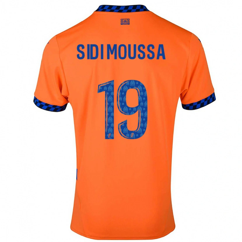 Danxen Damen Salima Sidi Moussa #19 Orange Dunkelblau Ausweichtrikot Trikot 2024/25 T-Shirt Schweiz